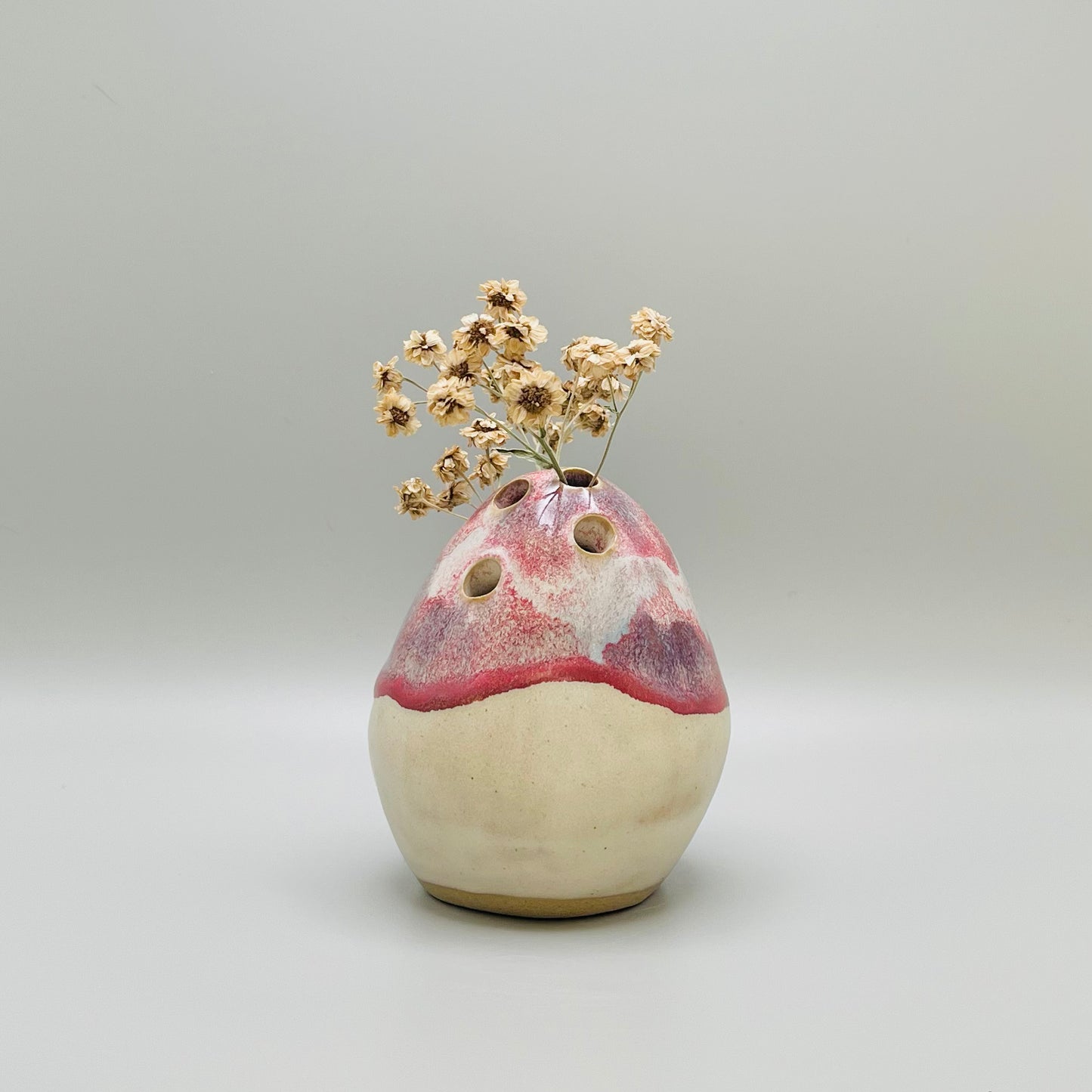 Purple Raspberry Bud Vase – Medium