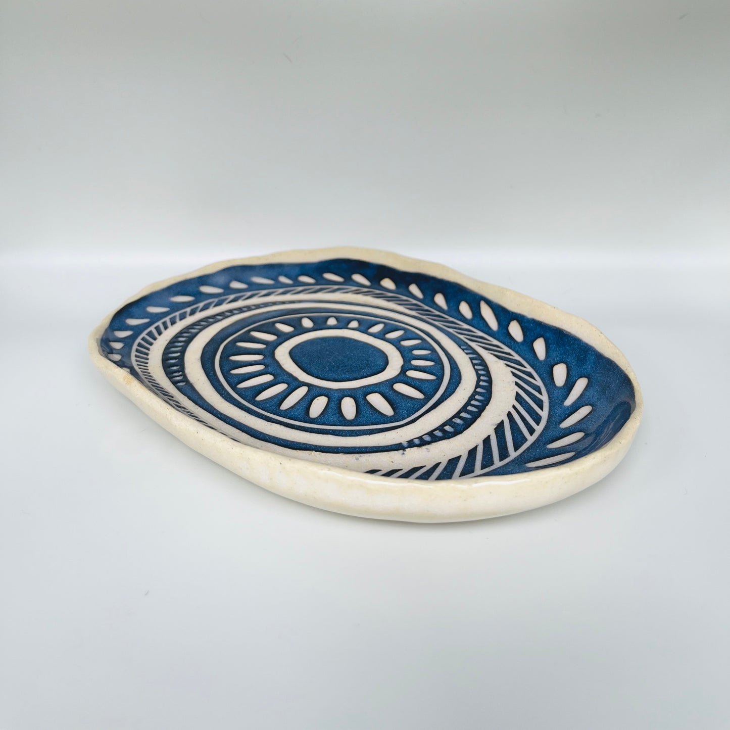 Carved Medium Plate - #1