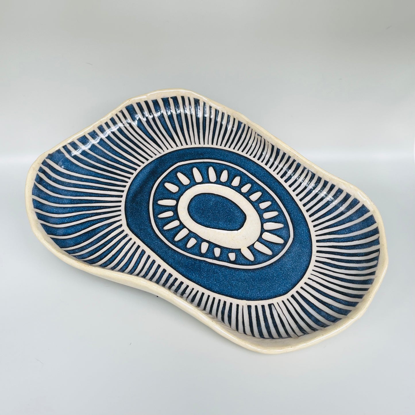 Carved Medium Plate - #2