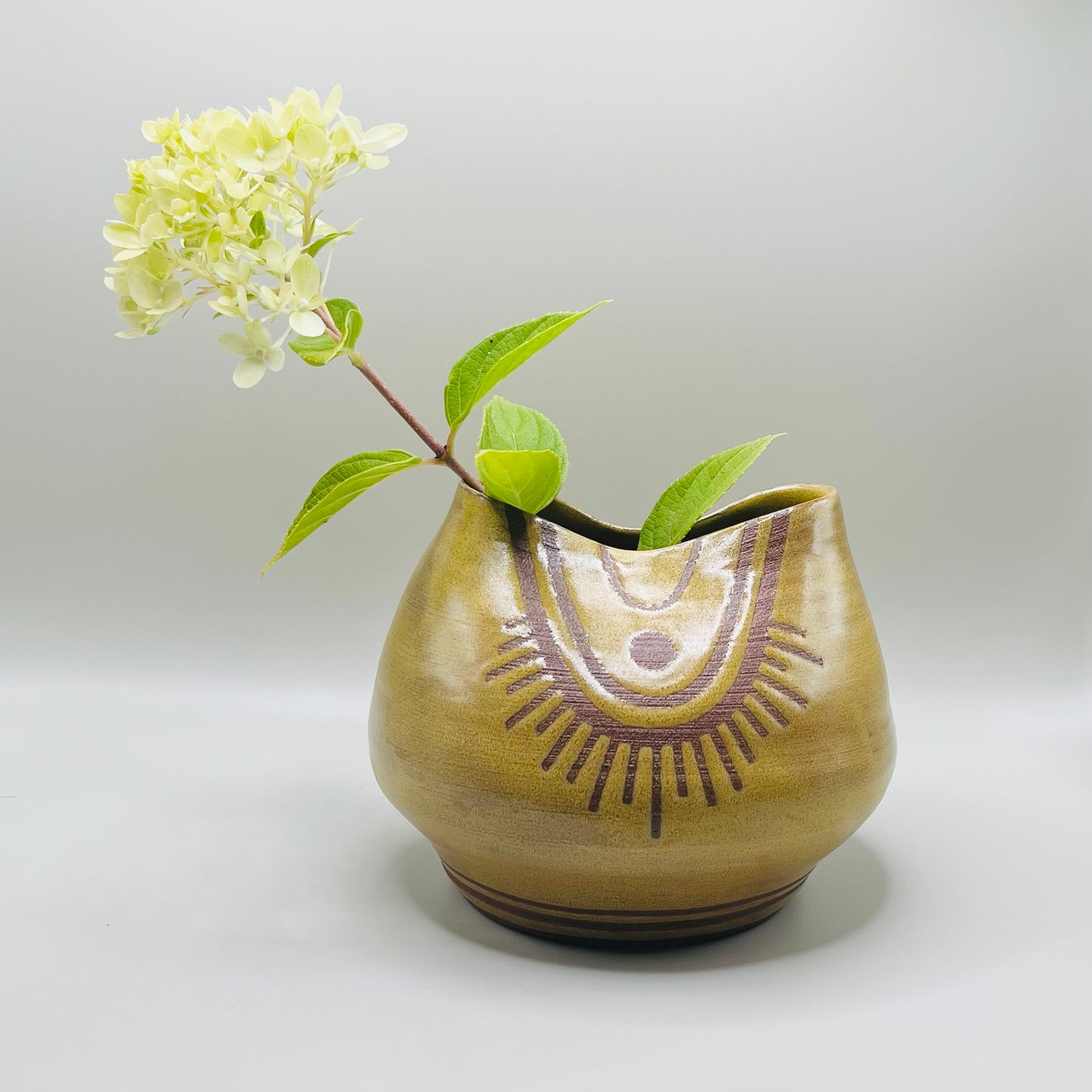 Ochre Vase