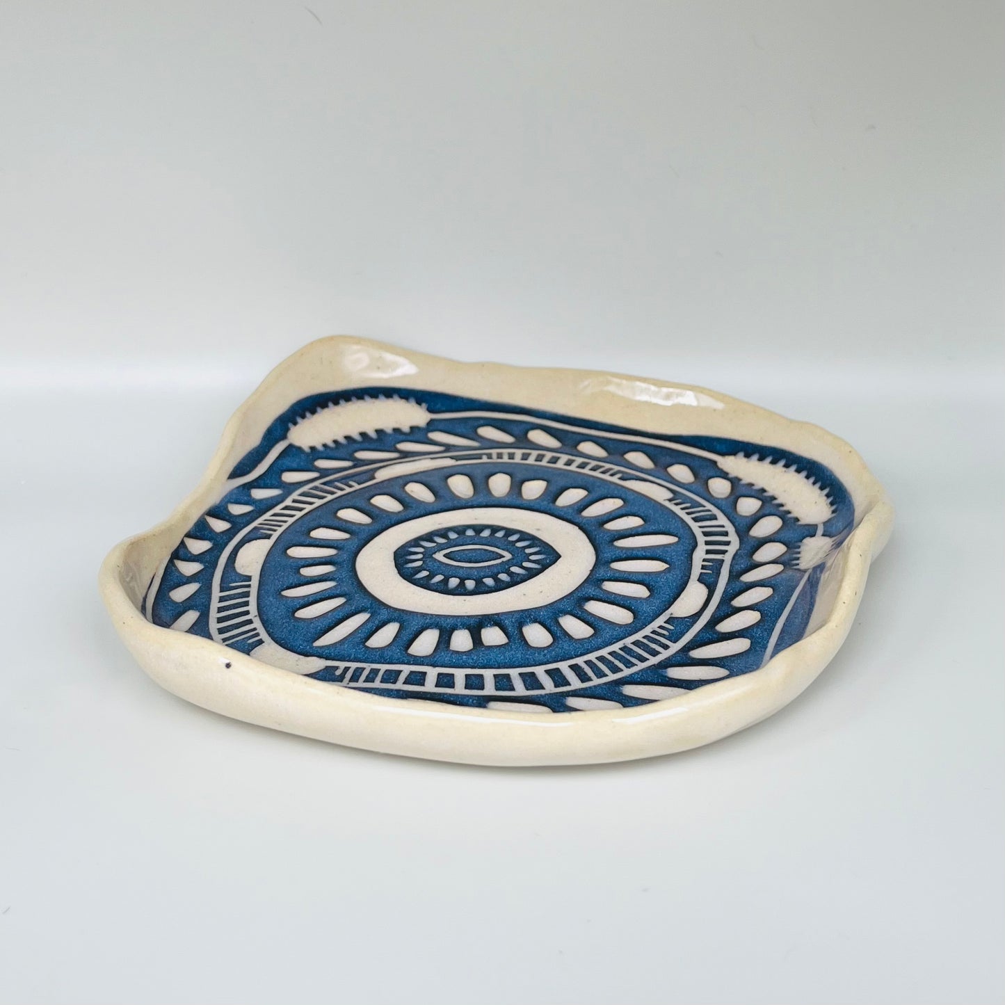 Carved Small Plate - #3