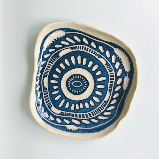 Carved Small Plate - #3