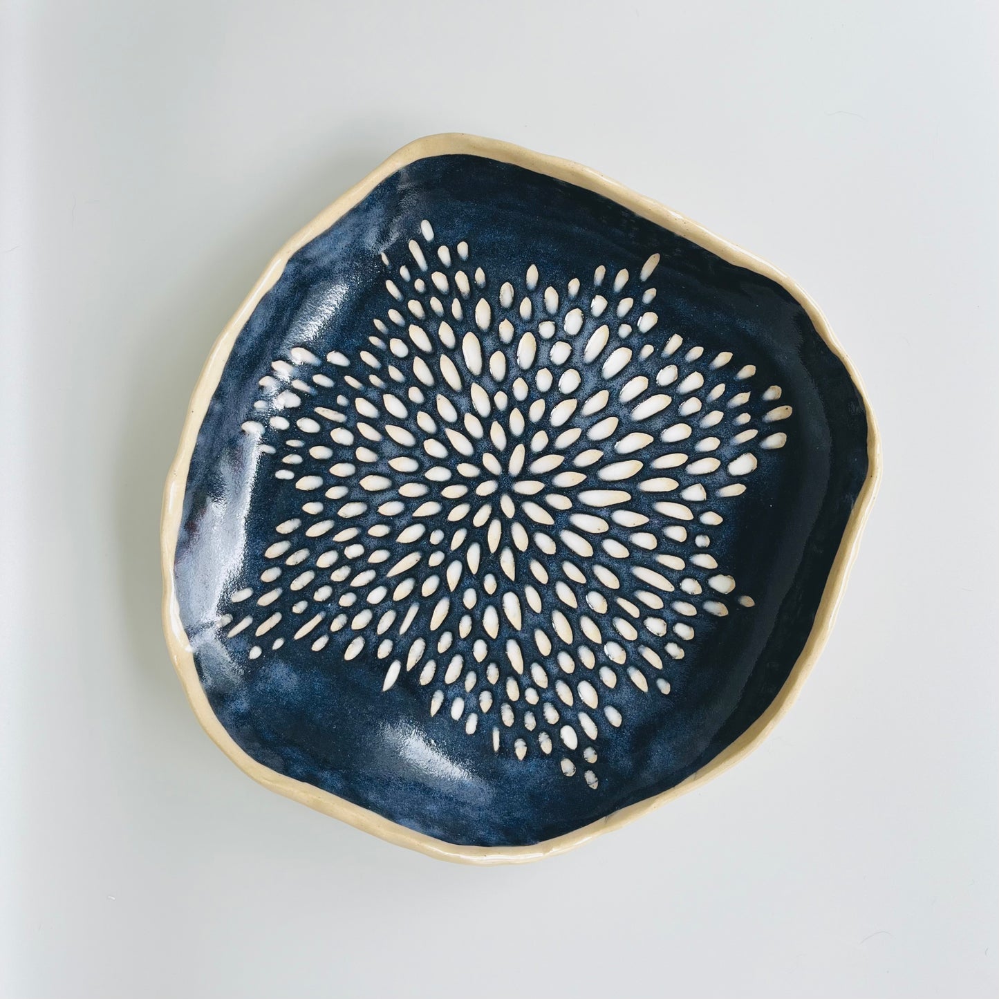 Carved Small Plate - #4