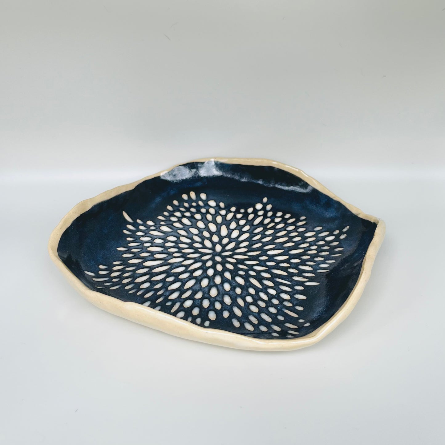 Carved Small Plate - #4